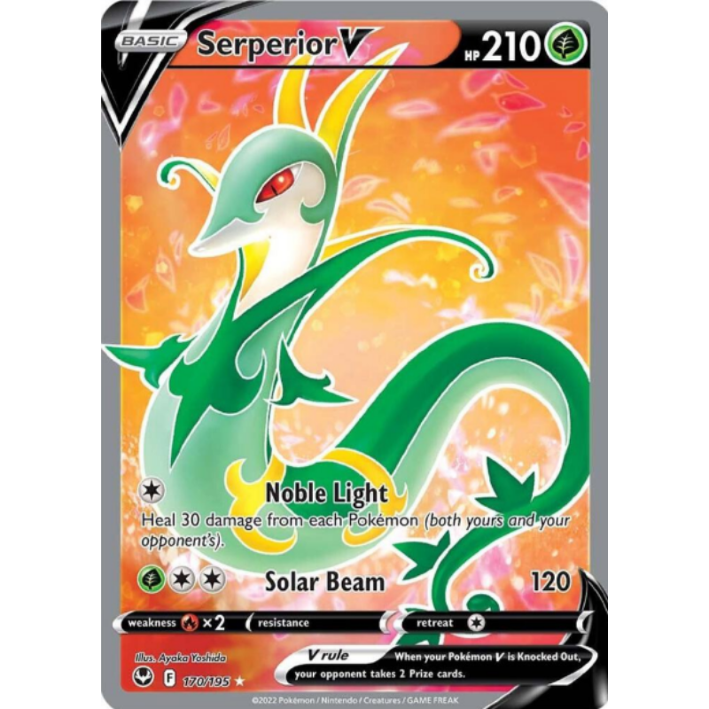 Serperior V (Full Art) - Silver Tempest #170/195