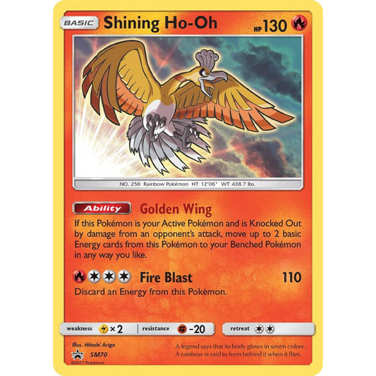 Shining Ho-Oh - SM Promos #SM70