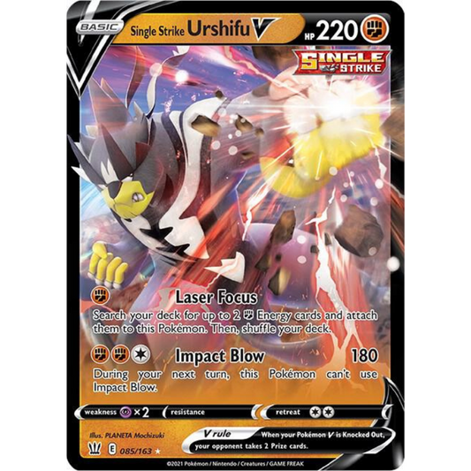 Single Strike Urshifu V - Battle Styles #085/163