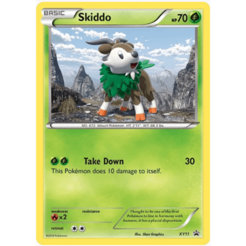 Skiddo - XY Promos #XY11