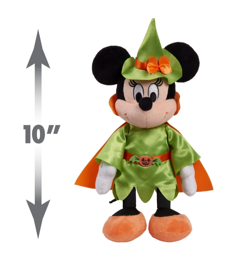Disney Halloween Witch Minnie Mouse 10in