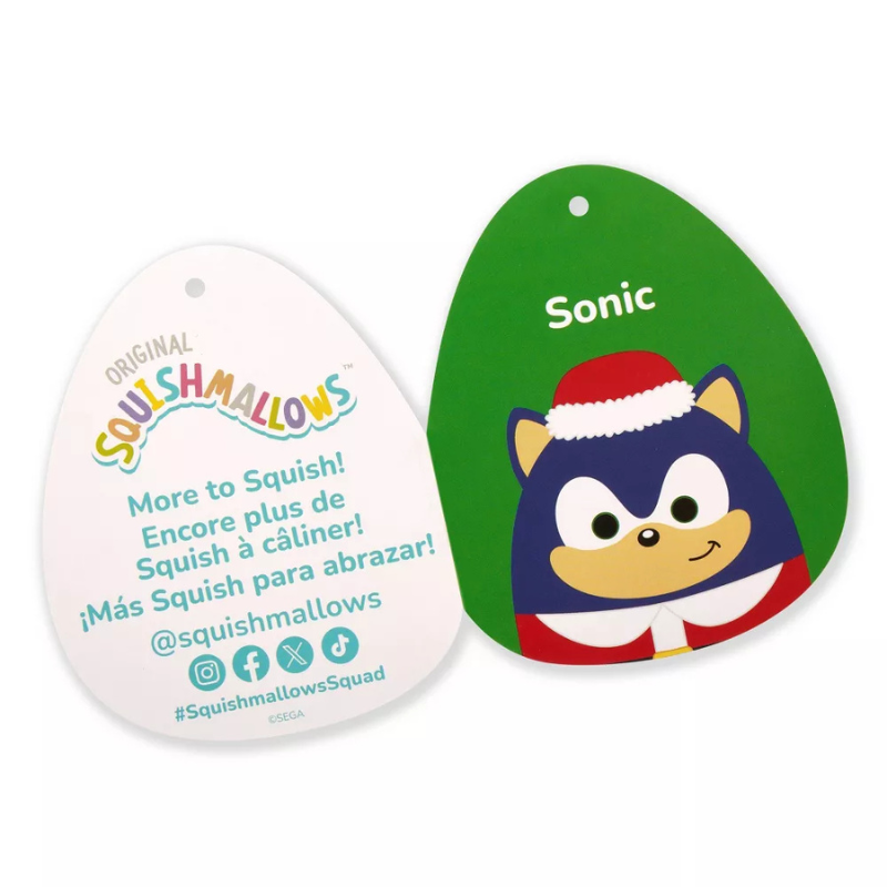 Sonic The Hedgehog - Sonic Holiday Squishmallows 12" Plush