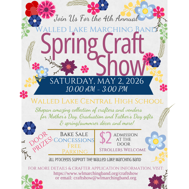 Spring Craft Show 2026 WLMB