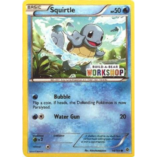 Squirtle - (Build-A-Bear Workshop Exclusive) #014/101