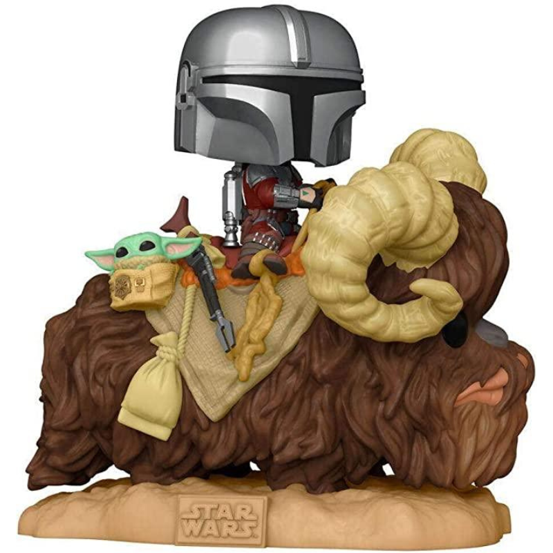 Star Wars- The Mandalorian & The Child on Bantha