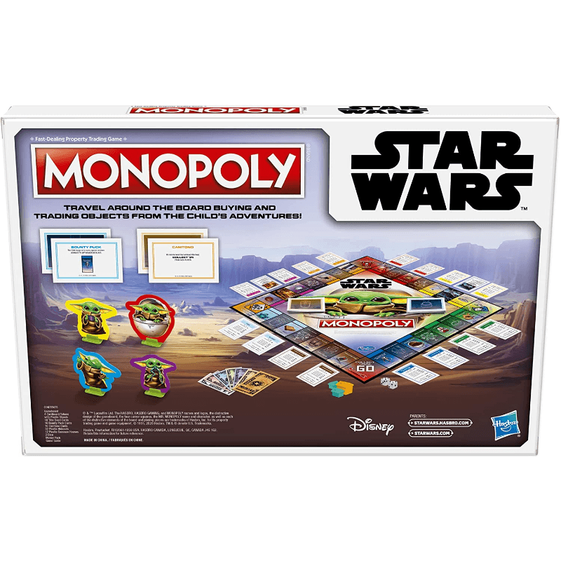 Star Wars Monopoly The Mandalorian