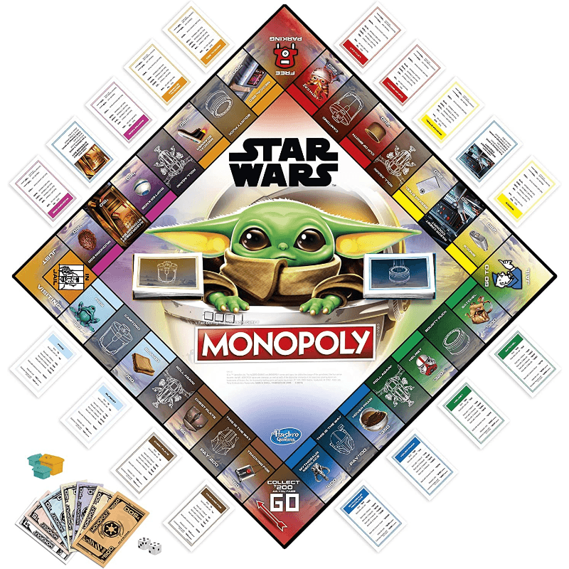 Star Wars Monopoly The Mandalorian