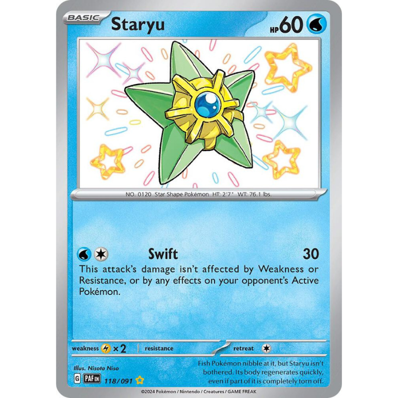 Staryu - Paldean Fates #118/091