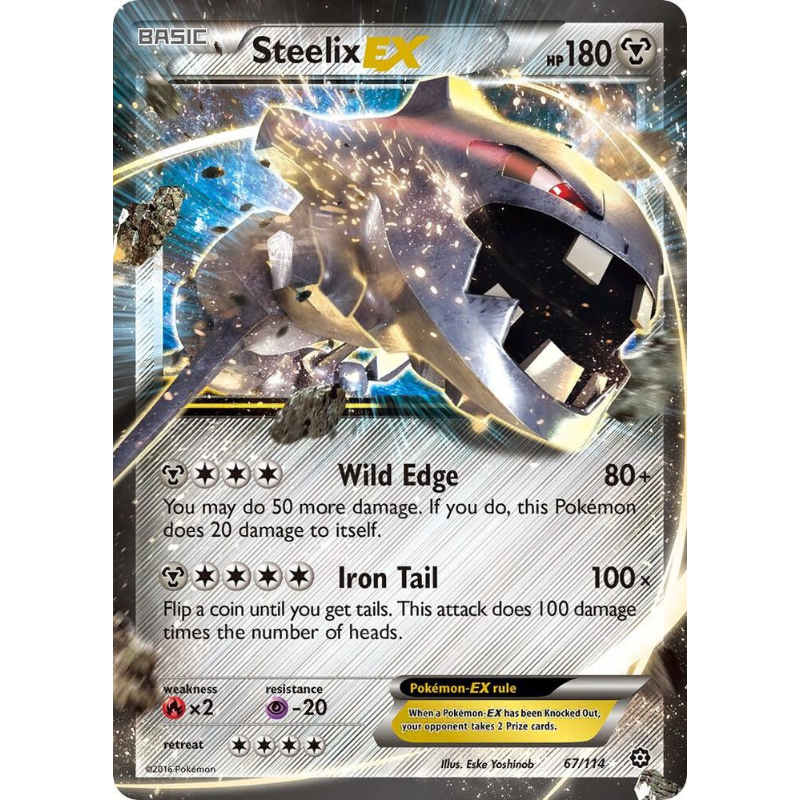 Steelix EX - Steam Siege #67/114