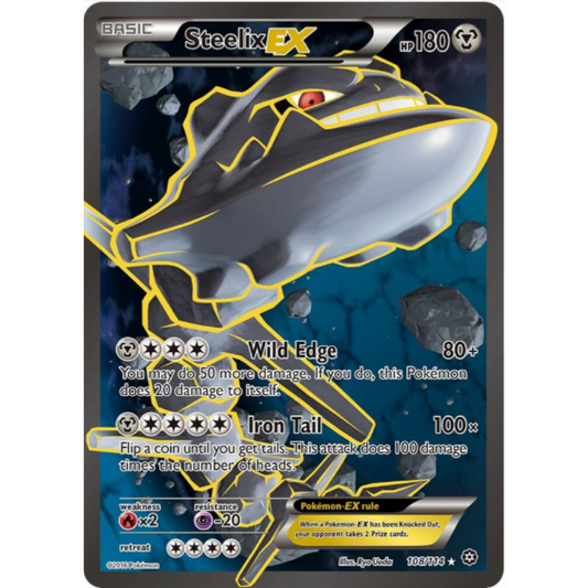 Steelix EX (Full Art) - XY - Steam Siege #108/114