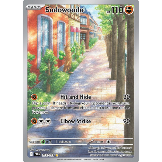 Sudowoodo - Paldea Evolved #219/193