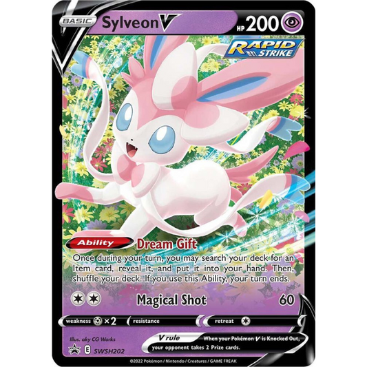 Sylveon V - Sword & Shield Promo Cards #SWSH202