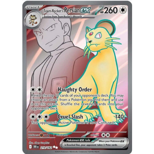 Team Rocket's Persian ex - Destined Rivals #219/182