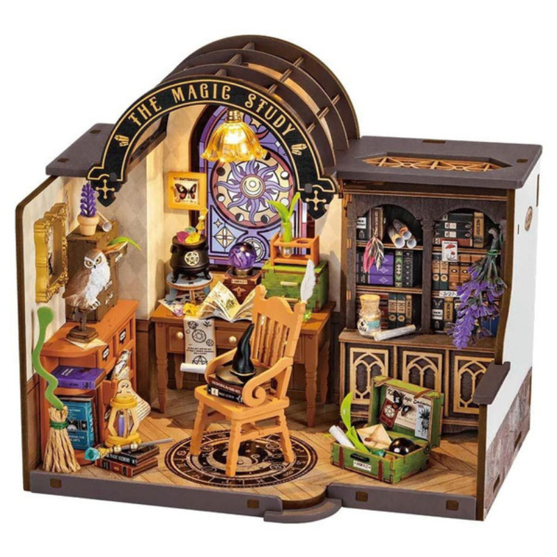 The Magic Study - Rolife DIY Miniature
