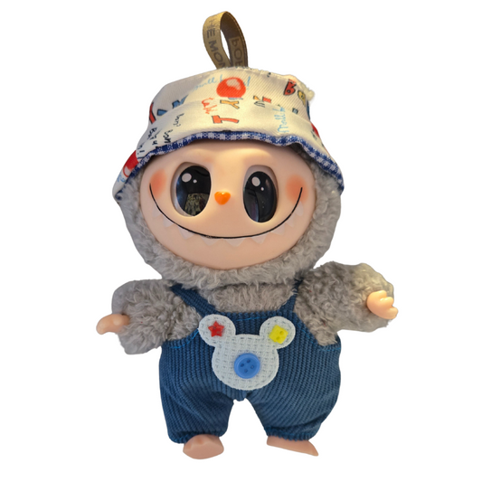 The Monsters (Labubu) - Blue Overalls