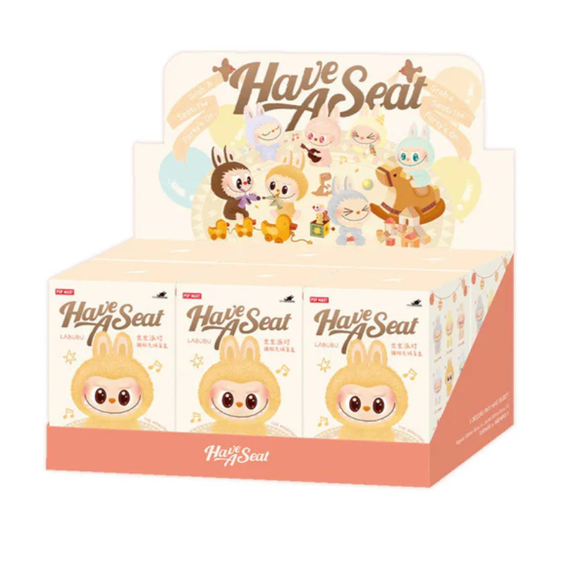 The Monsters (Labubu) - Have A Seat - Vinyl Plush Pendant The Monsters (Labubu) - Have A Seat - Vinyl Plush Pendant