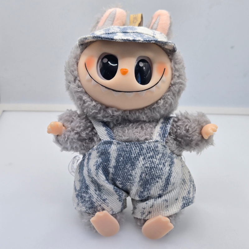 The Monsters (Labubu) - White/Blue Apparel