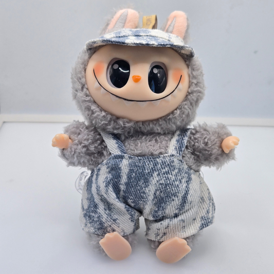 The Monsters (Labubu) - White/Blue Apparel