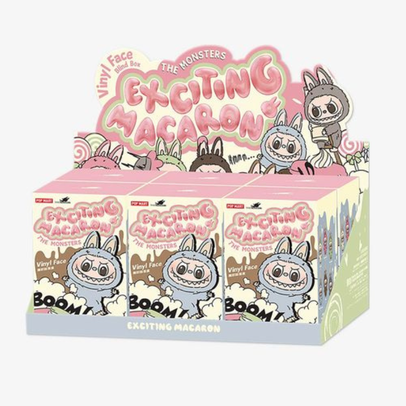The Monsters (Lafufu) - Exciting Macaron - Vinyl Plush Pendant Blind Box