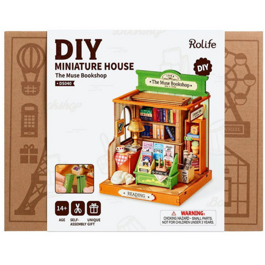 The Muse Bookshop - Rolife DIY Miniature