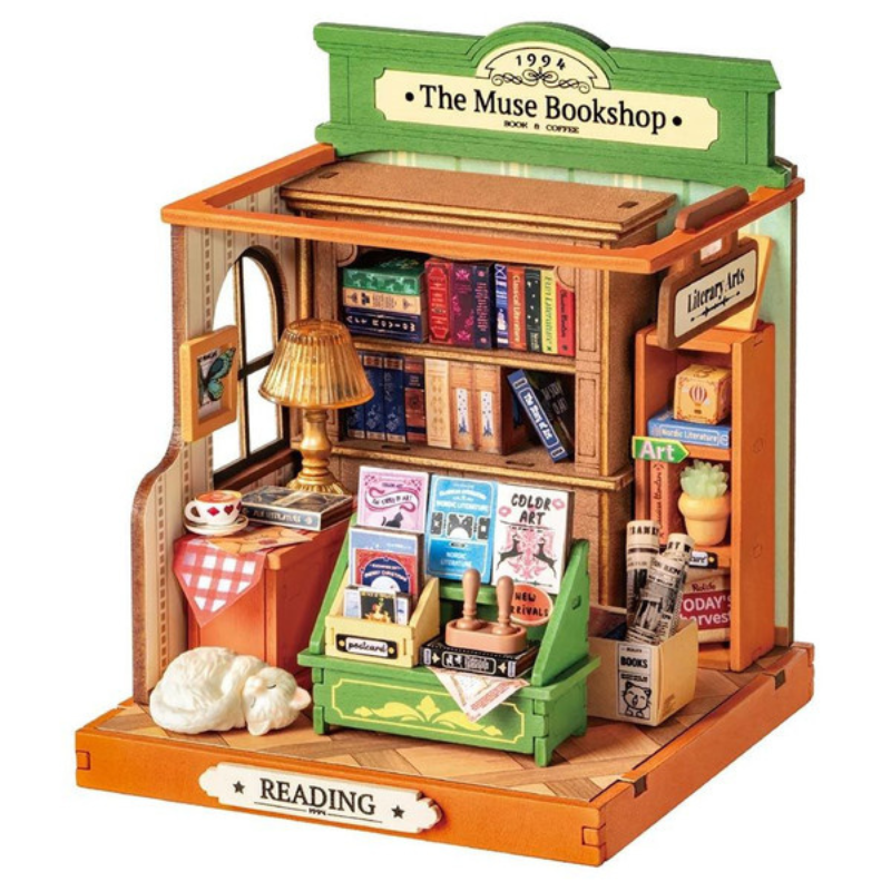 The Muse Bookshop - Rolife DIY Miniature
