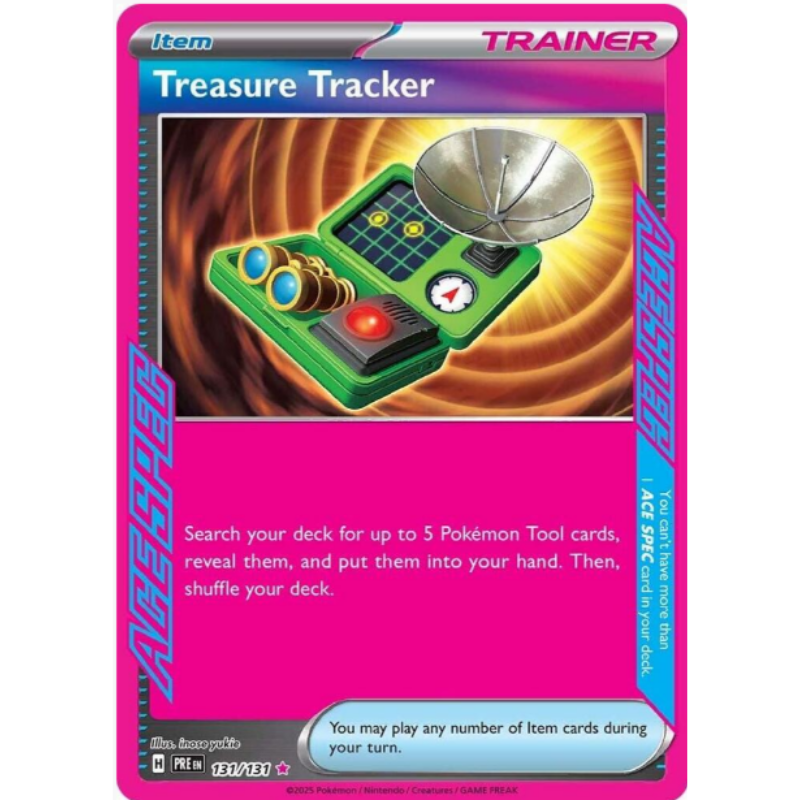 Treasure Tracker - Prismatic Evolutions #131/131