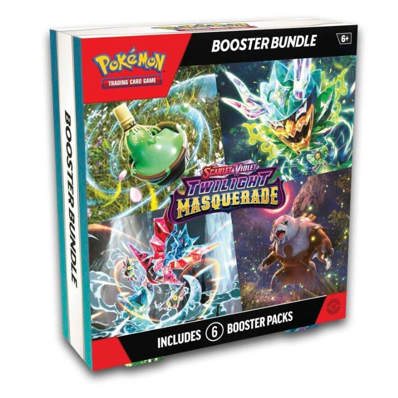 Pokémon TCG: Scarlet & Violet: Twilight Masquerade: Booster Bundle