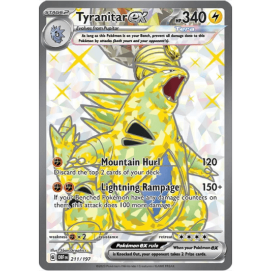 Tyranitar ex - Obsidian Flames #211/197