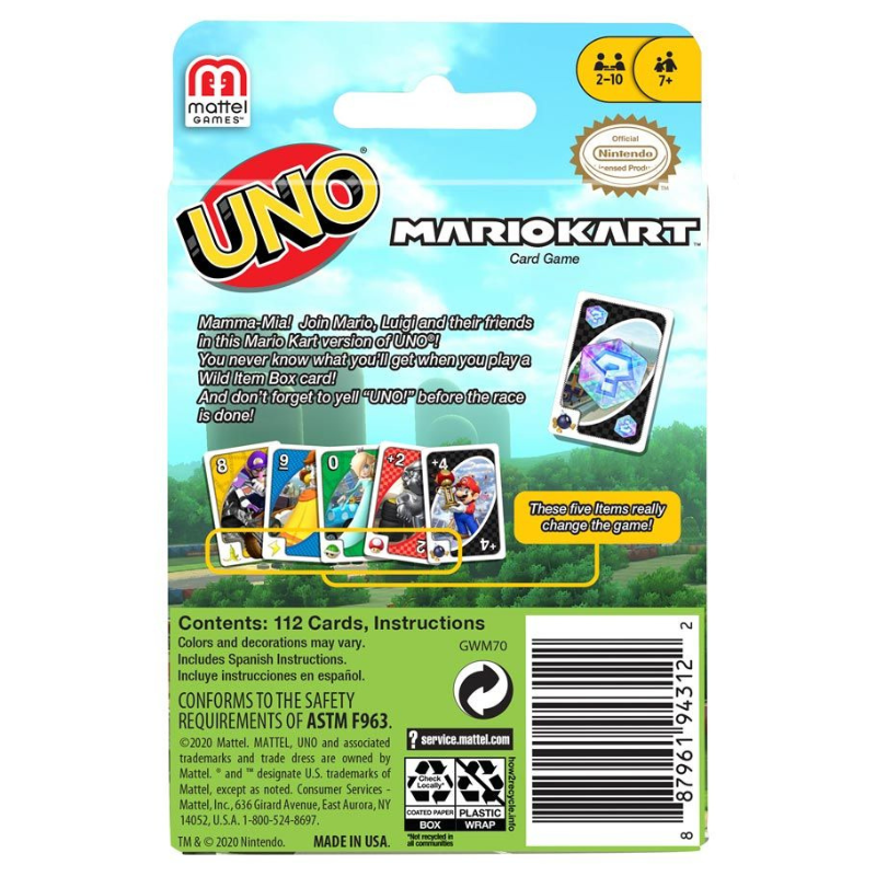 UNO: Mario Kart