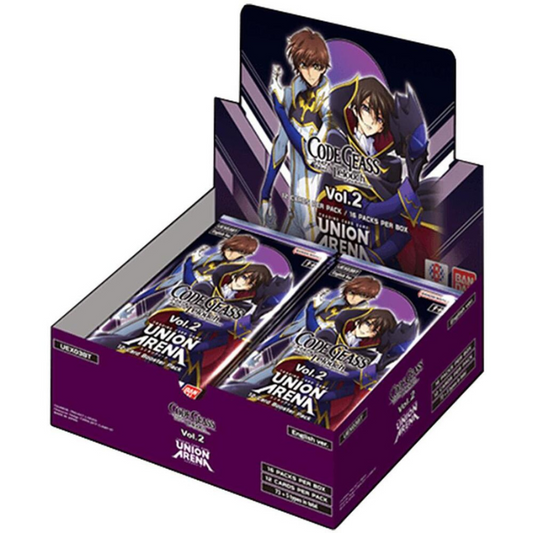 Union Arena TCG: Code Geass: LeLouch of the Rebellion V2 Booster Display [UEX03BT]