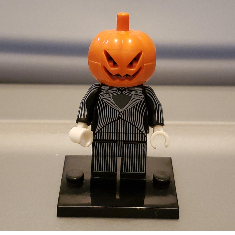 Custom Lego Compatible jack Skellington Minifig