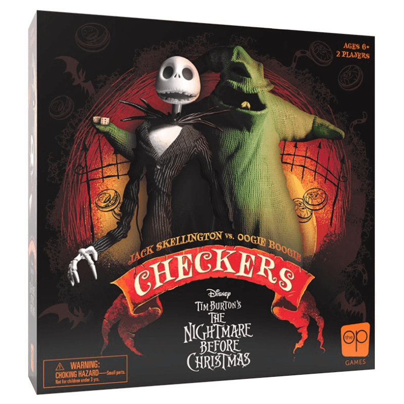 Checkers: Tim Burton`s The Nightmare Before Christmas