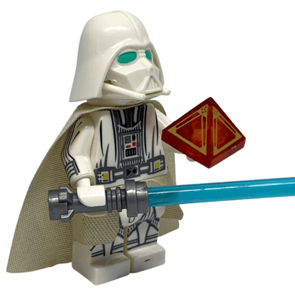 Custom Lego Compatible White Darth Vader Minifig