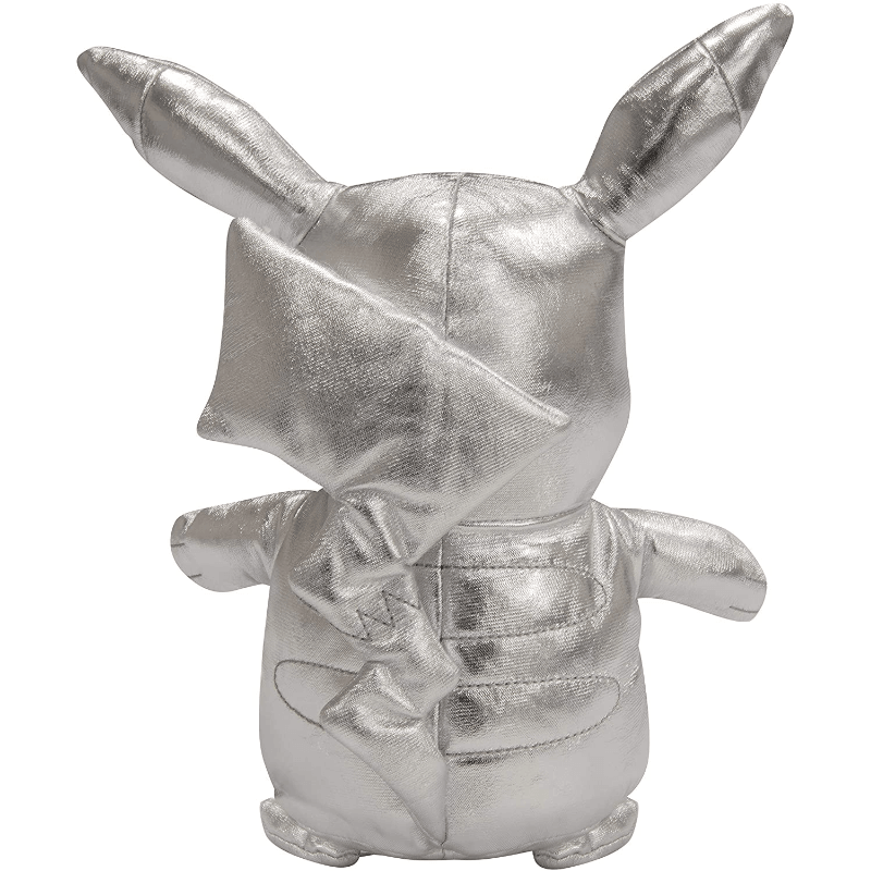 Pokémon Pikachu 25th Anniversary Silver Plush