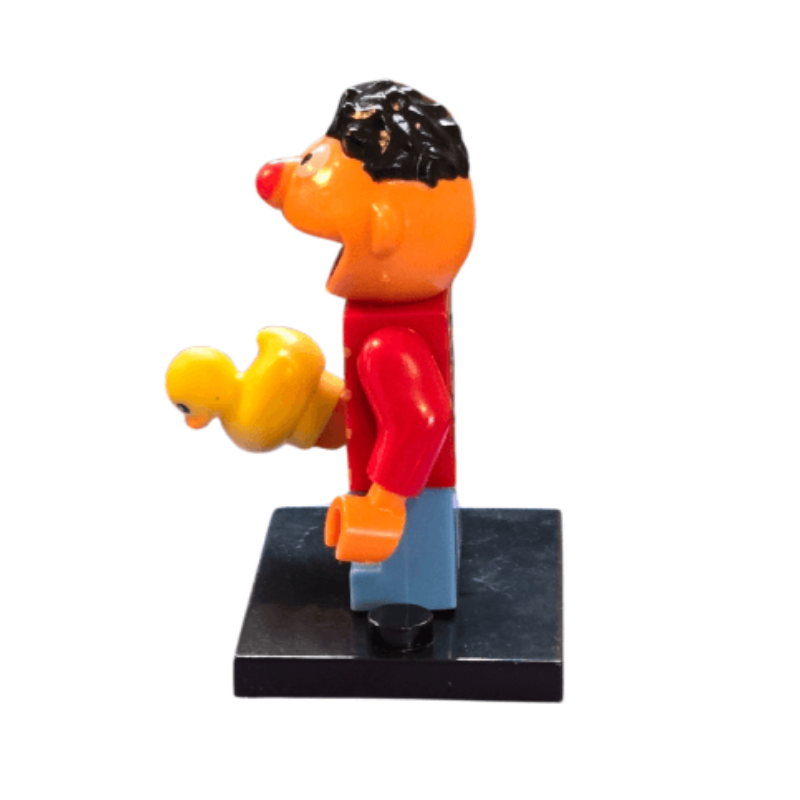 Custom Lego Compatible Sesame Street Ernie Minifig