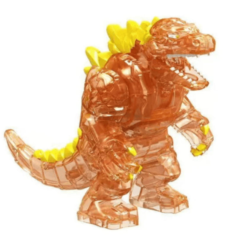 Custom Lego Compatible Large Orange Godzilla Big Fig