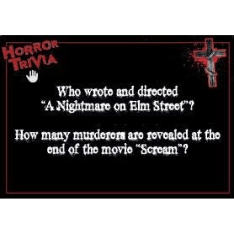 Horror Trivia