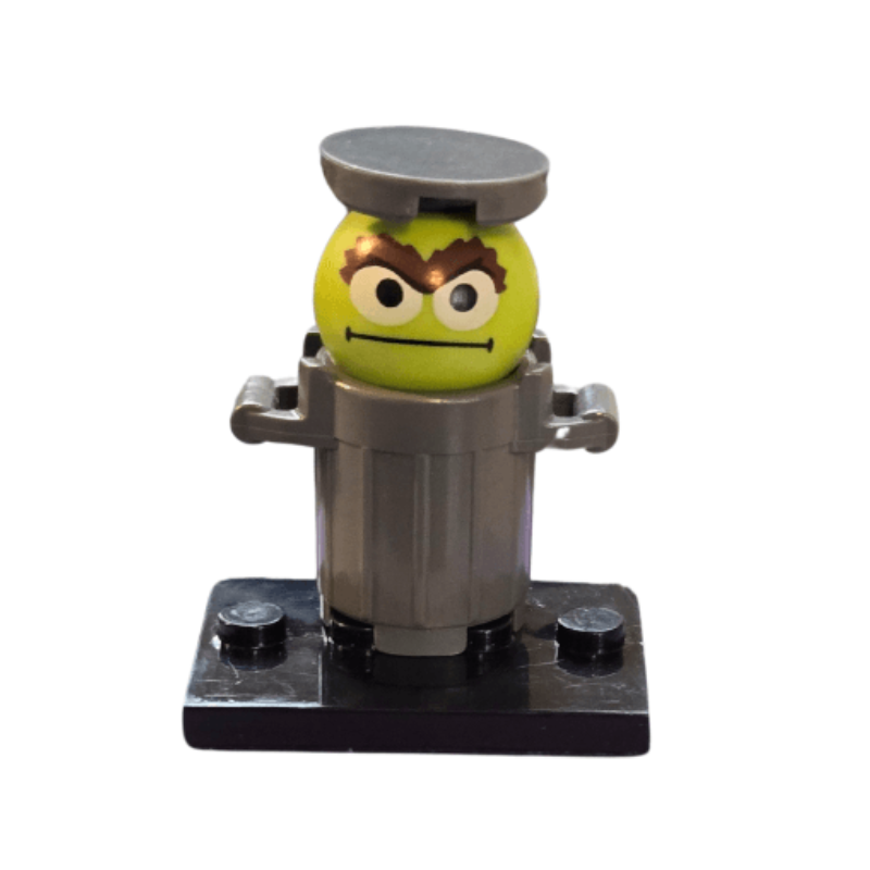 Custom Lego Compatible Sesame Street Oscar the Grouch Minifig