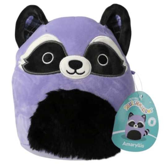 Original Squishmallow - Amaryllis the racoon 7.5 in