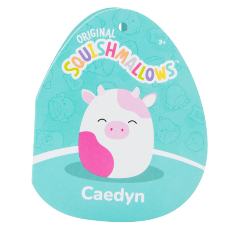 Original Squishmallow Caedyn the Cow 7.5in