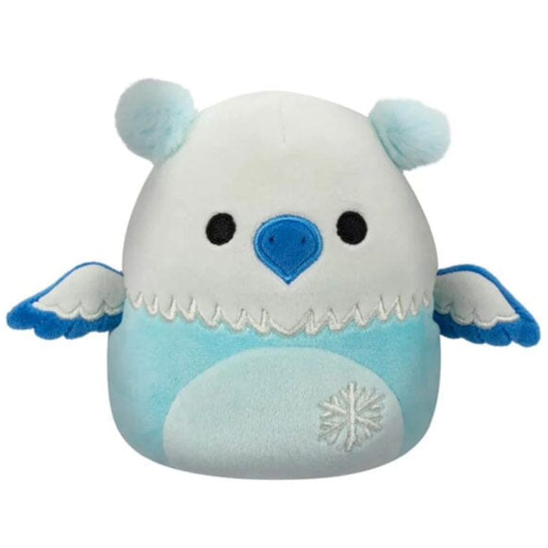 Original Squishmallow Limited Edition Holiday Duane the Ice Griffin 10in