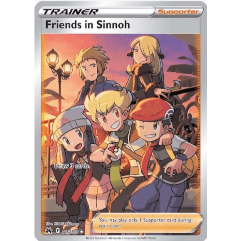 Friends in Sinnoh (Full Art) - Crown Zenith #149/159