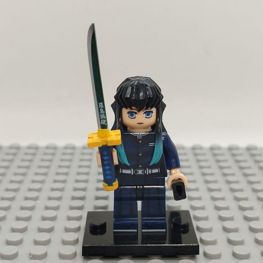 Custom Lego Compatible Demon Slayer Muichiro Tokito Minifig