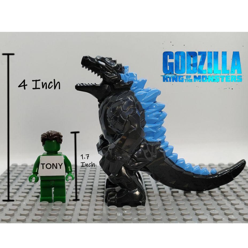 Custom Lego Compatible Large Godzilla Big Fig