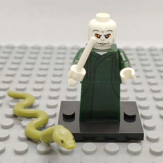 Custom Lego Compatible Voldemort Minifig