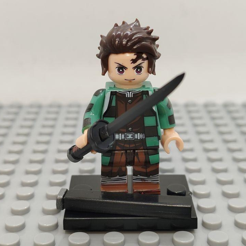 Custom Lego Compatible Demon Slayer Tanjiro Kamado Minifig