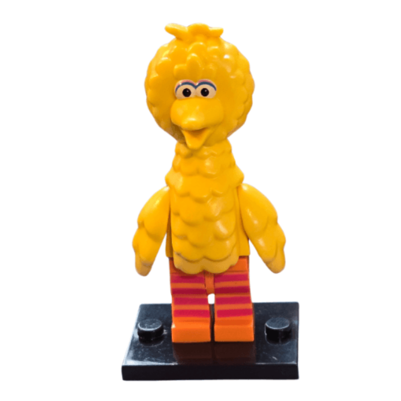 Custom Lego Compatible Sesame Street Big bird Minifig