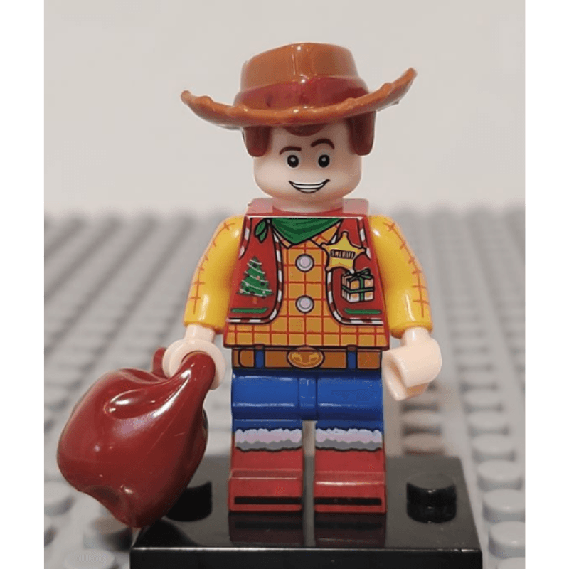 Custom Lego Compatible Holiday Woody Minifig