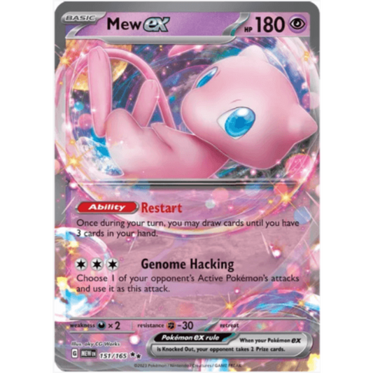 Mew ex - Scarlet and Violet 151 #151/165