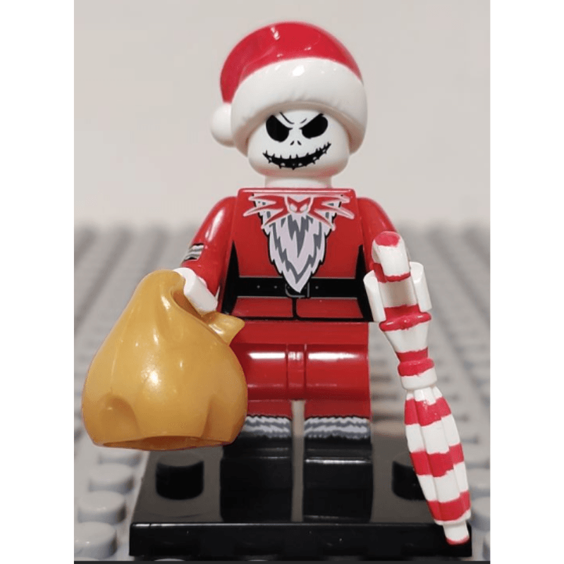 Custom Lego Compatible Holiday Jack Skellington Minifig